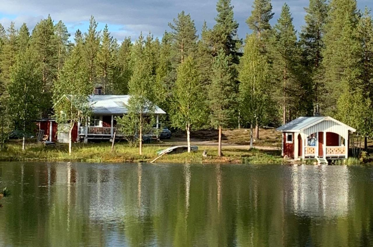 Off-Grid Cabin In Nattavaara Lapland Buitenkant foto