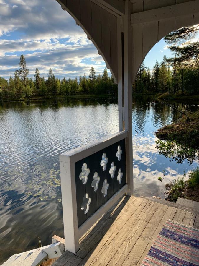 Off-Grid Cabin In Nattavaara Lapland Buitenkant foto