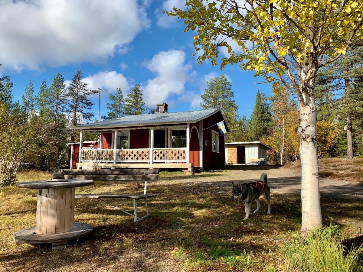 Off-Grid Cabin In Nattavaara Lapland Buitenkant foto