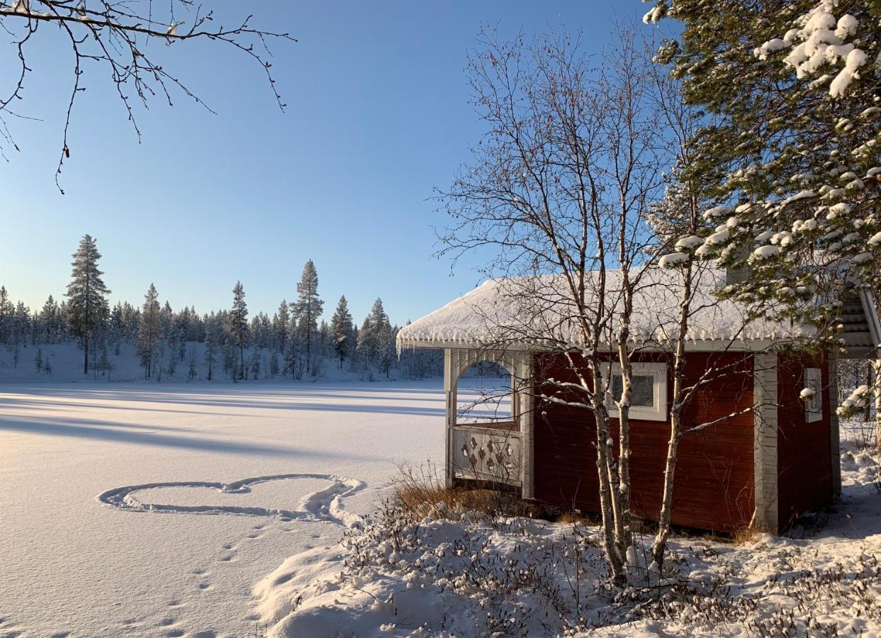 Off-Grid Cabin In Nattavaara Lapland Buitenkant foto