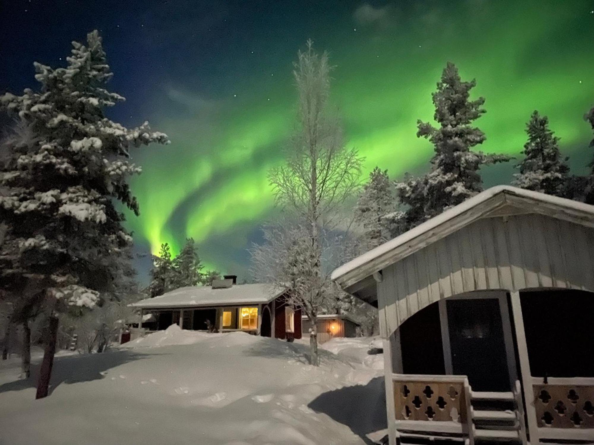 Off-Grid Cabin In Nattavaara Lapland Buitenkant foto