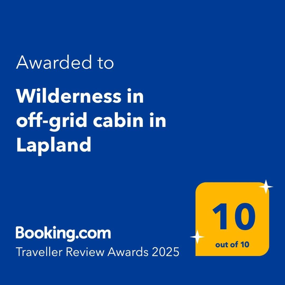 Off-Grid Cabin In Nattavaara Lapland Buitenkant foto
